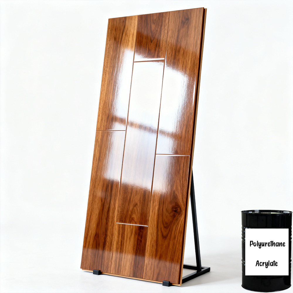 متعدد الاستعمالات البولي يوريثان أكريلات أوليغومر مع صلابة معتدلة وتحسين الرطوبة للأرضيات والأخشاب والطبقات الورقية