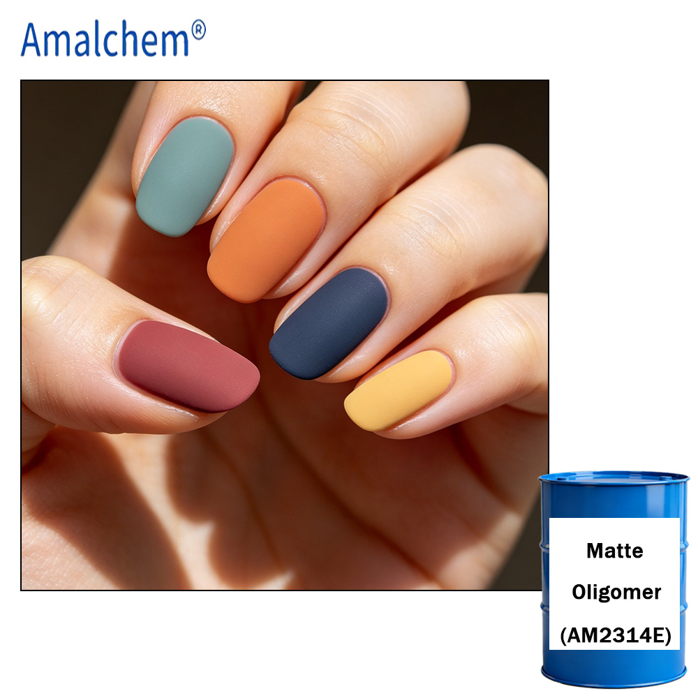 AM2314D UV Matte Rin -Self-Matting Polyurethane Acrylate for Fast Curing & Anti-Fingerprint Coatings.