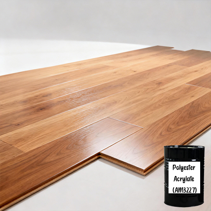 AM3227 Polyester Acrylate Oligomer -Good Wetability & Polishability for Wood and Floor & Plastic Coating
