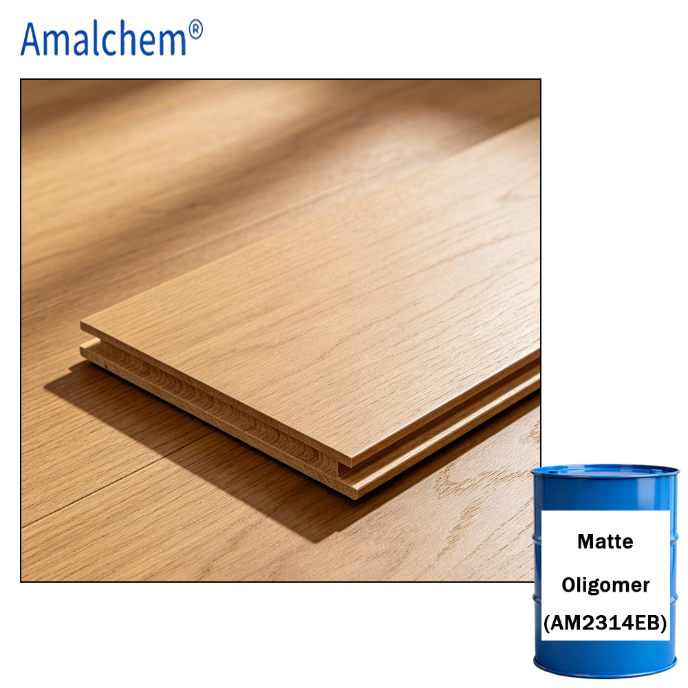 AM2314EB UV Matte Resin for Fast Cinging, Anti-Fingerprint & Self-Matting Coatings.
