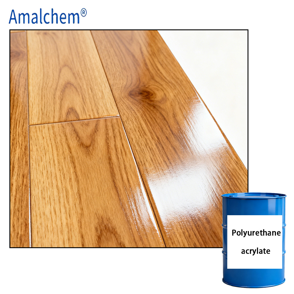 AM4203 UV Polyurethane Acrylate -Fast-Cinging, Flexible & Yellowing-Resistant for Inks and Wood Coating