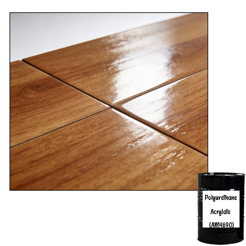 AM4690 UV Polyurethane Acrylate -Ultra-High Wear Resistance & High Gloss for Vacuum Metallization and Printing Inks.