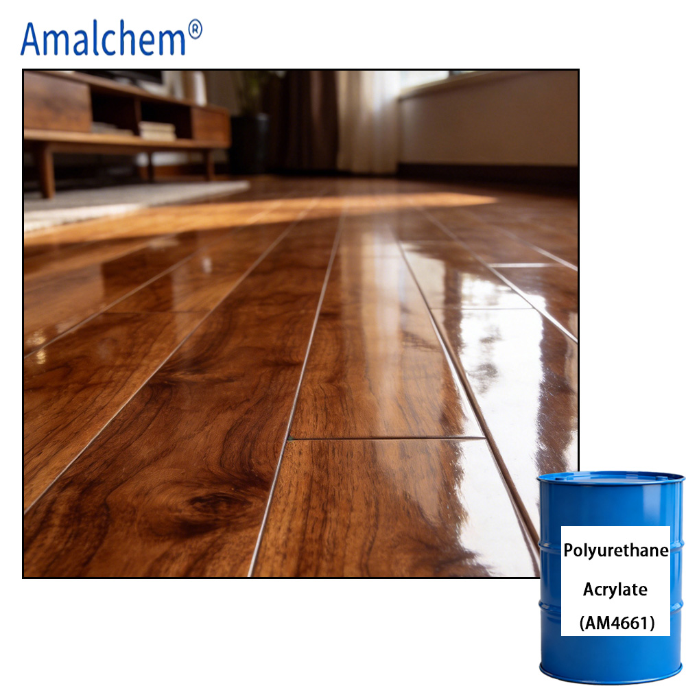 AM4661 UV-Curable Polyurethane Acrylate Oligomer -High Hardness & Outstanding Gloss Retentionfor Durable Wood Topcoats, Plastic and Metal Protective Coating